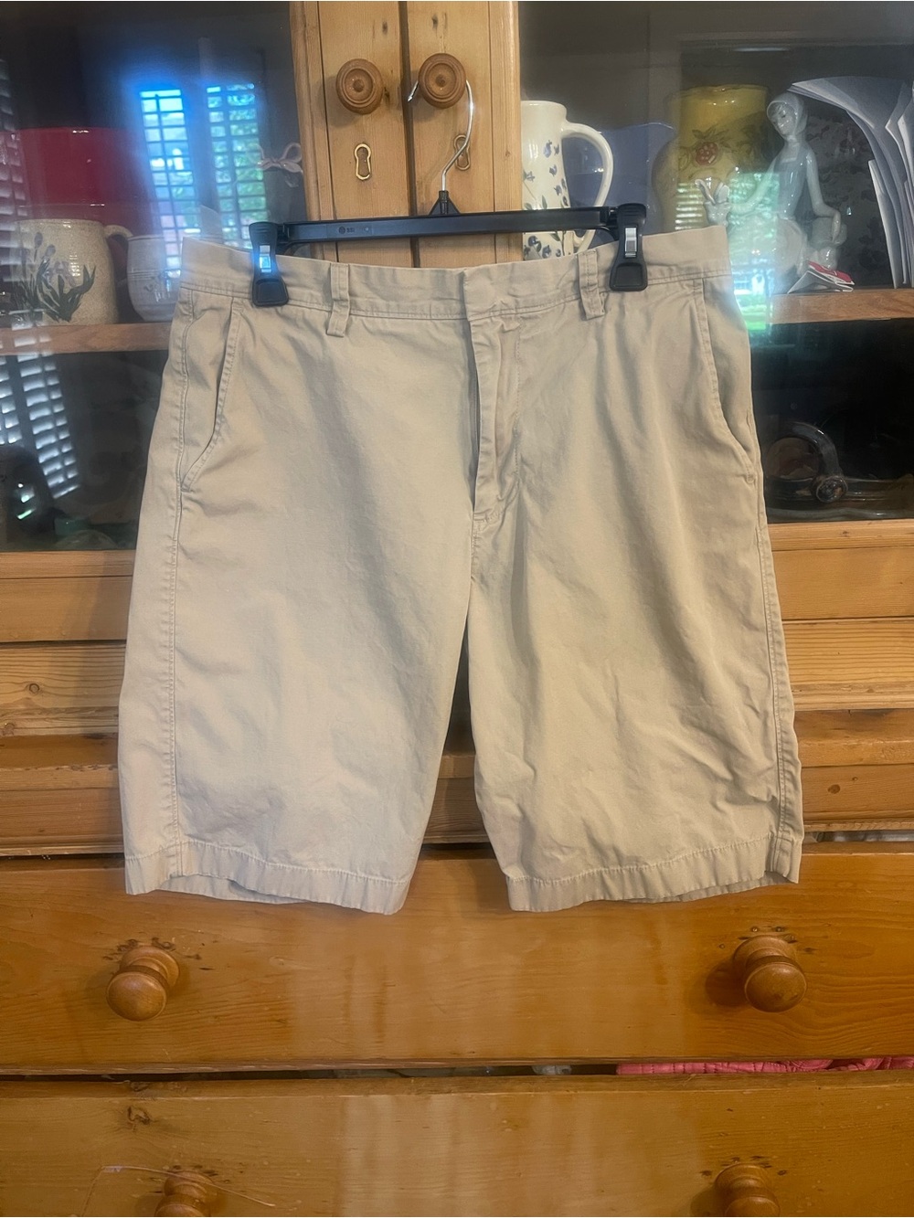 J. Crew Men's Flat Front Khaki Shorts